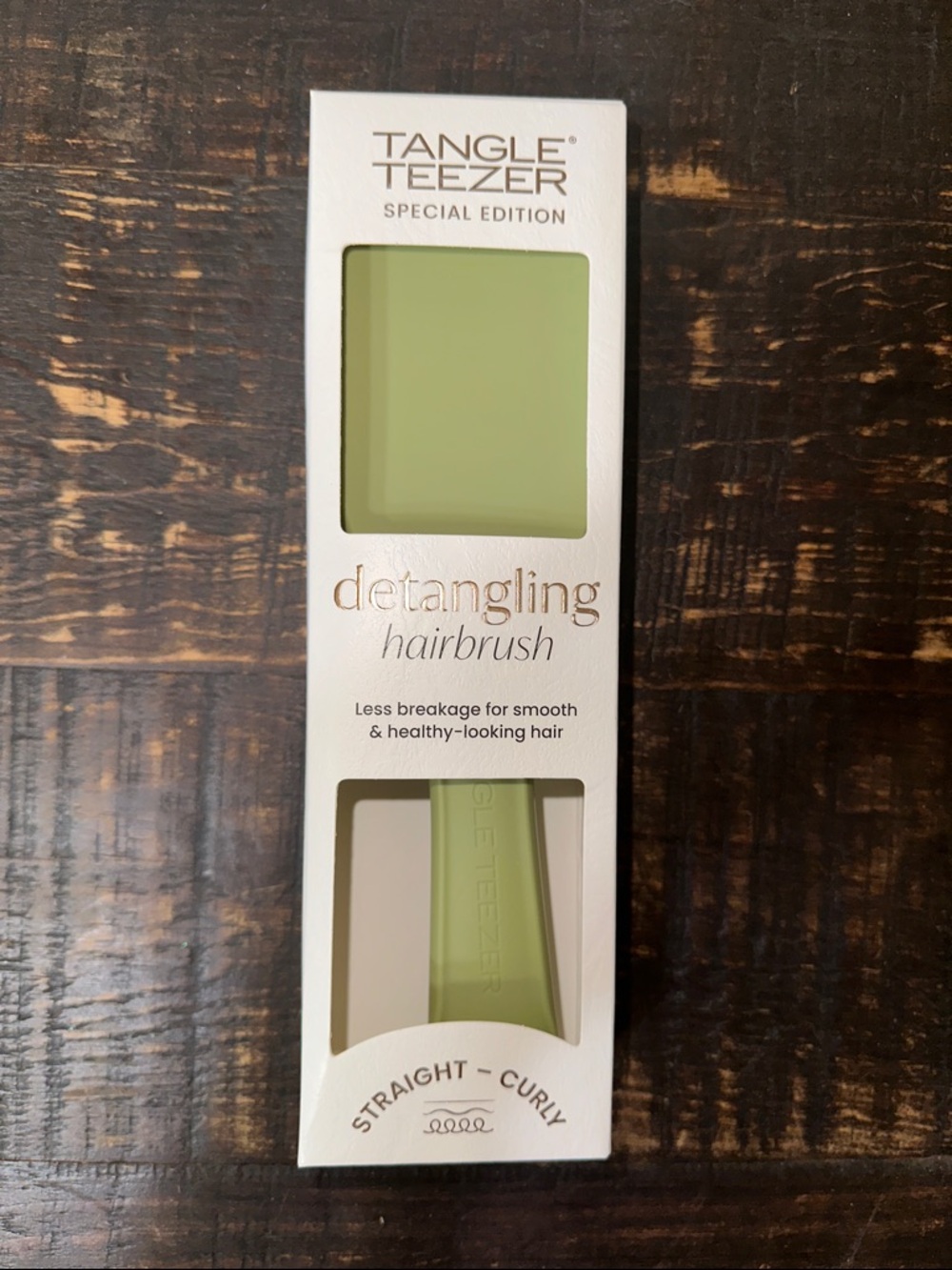 Tangle Teezer Special Edition Olive Green Detangling Hairbrush